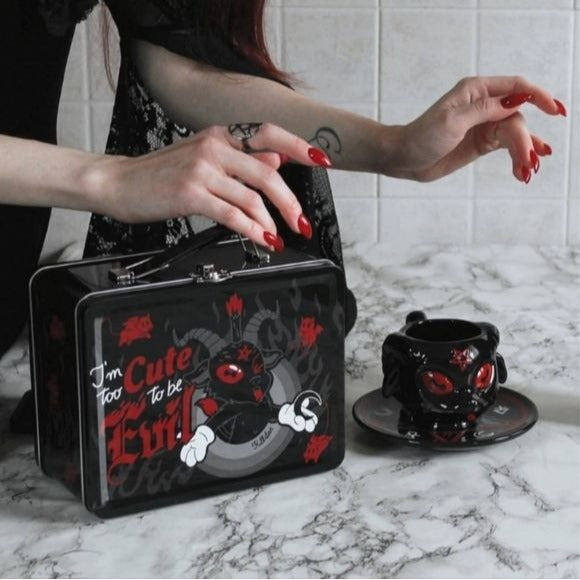 Evil Cutie Lunch Box | Black & Red - Killstar - lunch box