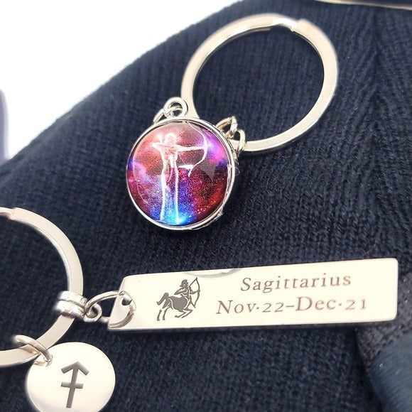 Sagittarius Zodiac | Hat Hair Tie Keychains Foil Stickers Bracelet Mask - A Gothic Universe - Beanies