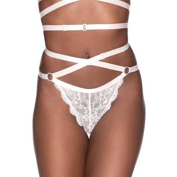 She's Deadly Lace Bralette & Panty Set | Ivory - Killstar - Lingerie