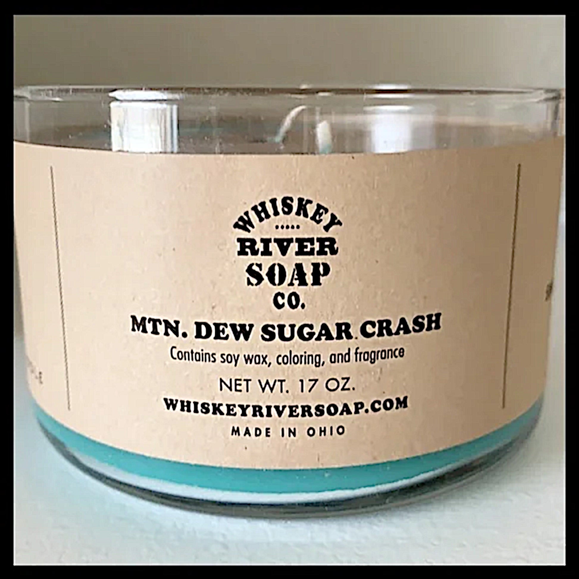 Natural Soy | Candle With A Side Of Sense Of Humor - Whiskey River Soap Co. - Candles