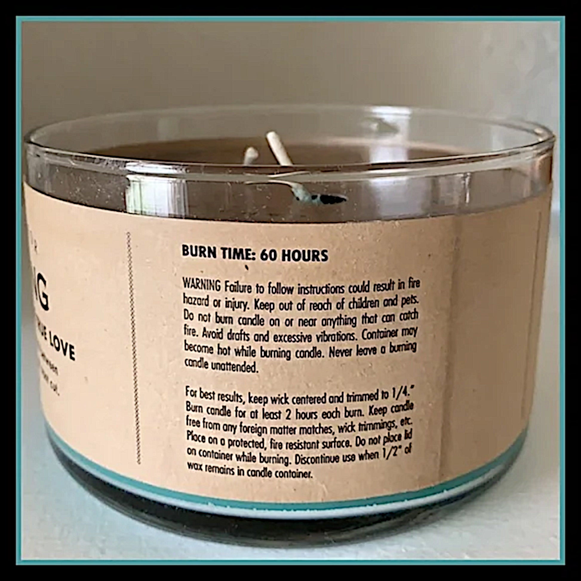 Natural Soy | Candle With A Side Of Sense Of Humor - Whiskey River Soap Co. - Candles