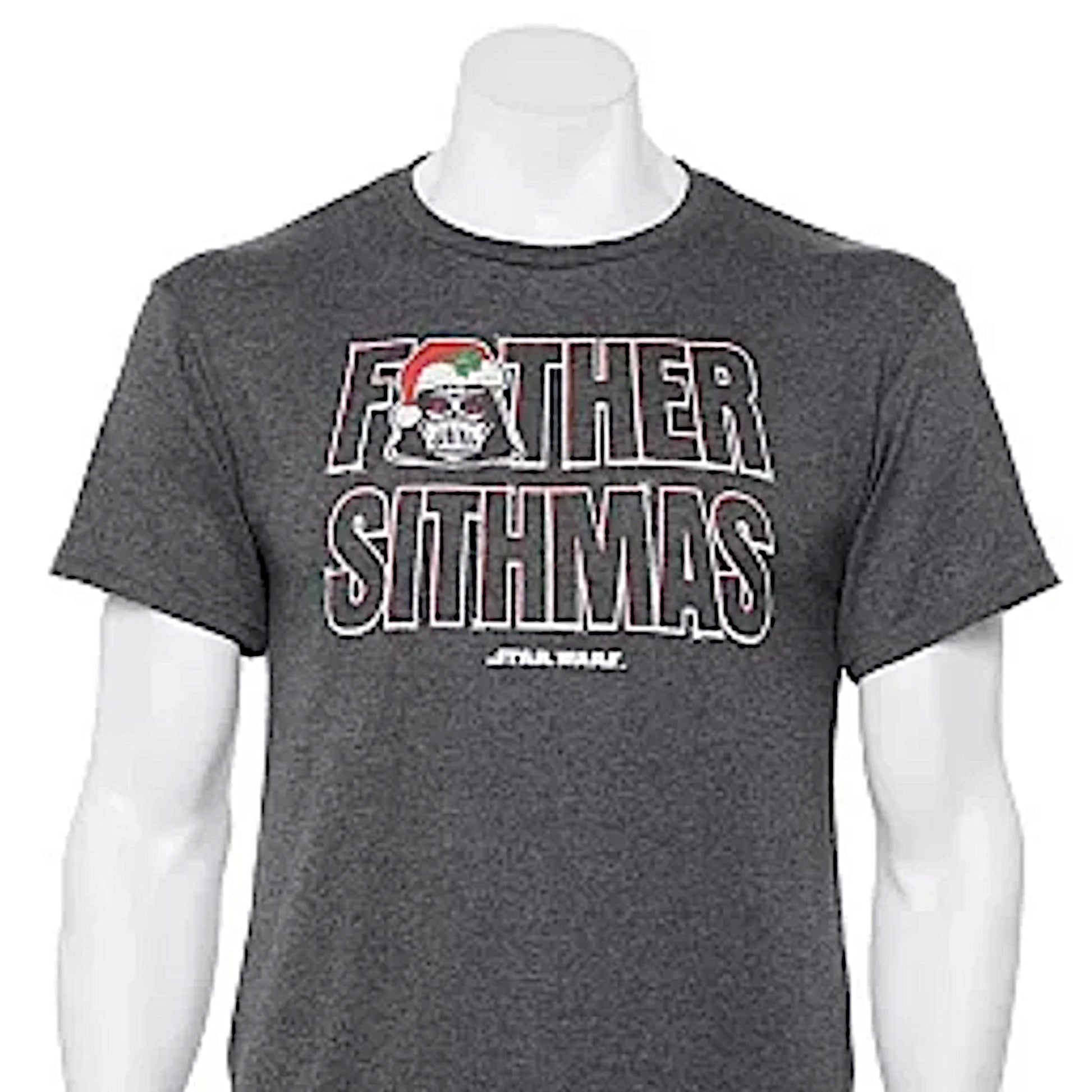 Father Sithmas  Graphic T-Shirt | Cotton Crew Neck Holiday Tee - Disney - Shirts