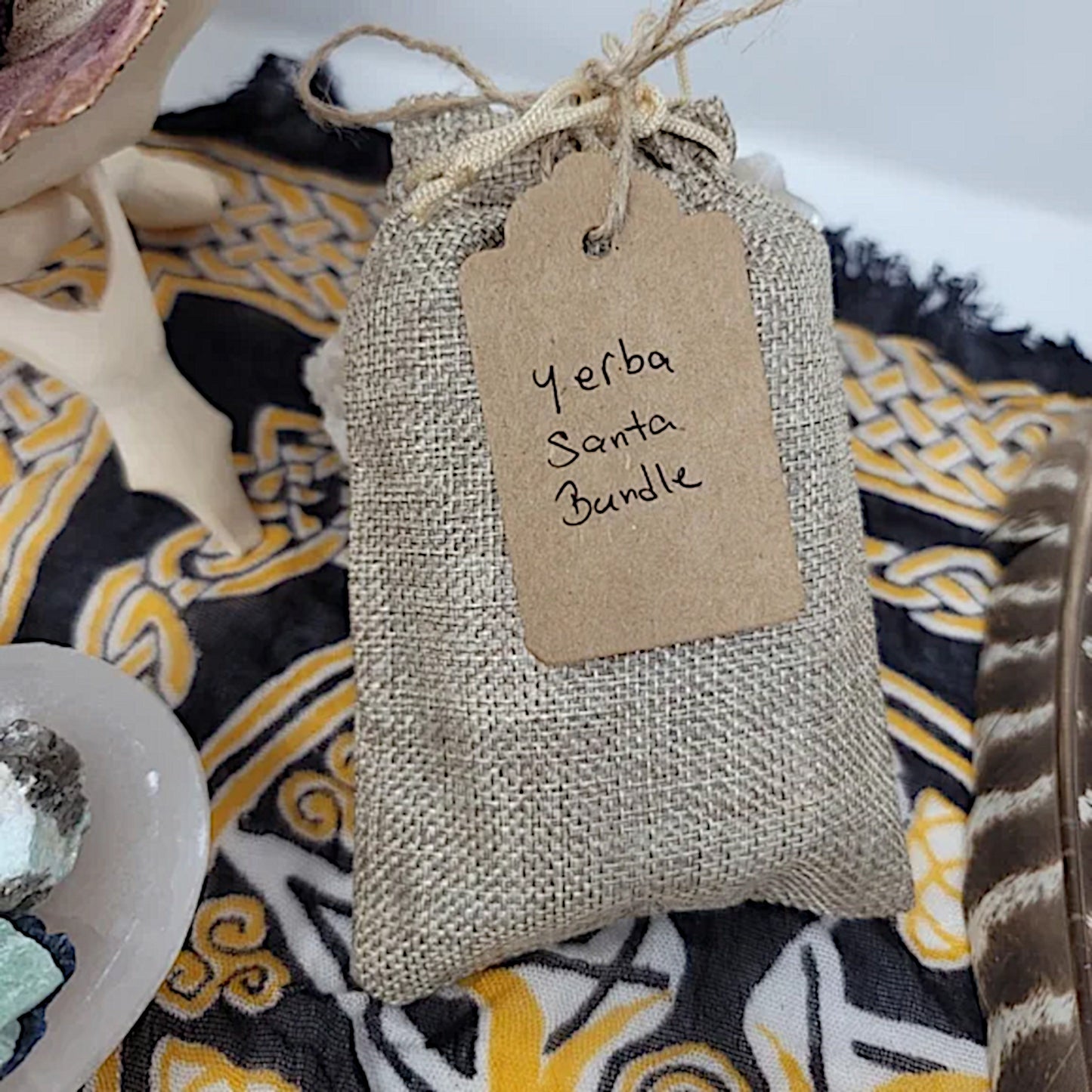 Yerba Santa Sage Bundle | Smudge/Cleanse Yourself & Your Home Set of Two w/Sack - A Gothic Universe - Smudging Sets