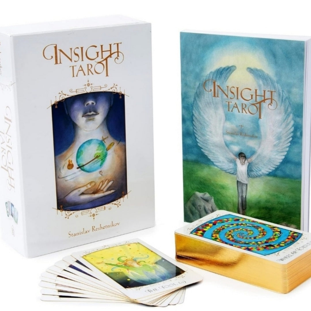 Tarot Deck | Insight Tarot | A Pathway To Clear Divination Messages - Red Feather - Tarot Cards