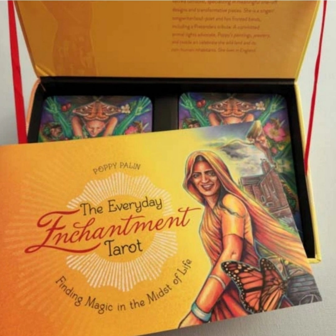 Tarot Deck | Everyday Enchantment Tarot Set | Finding Magic In Life - Red Feather - Tarot Cards